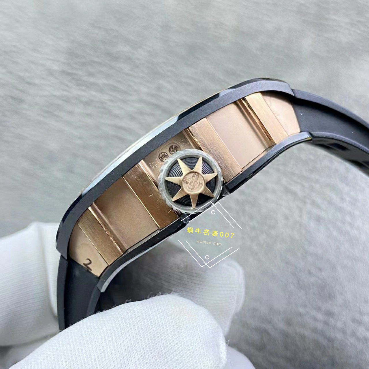 YS Factory  top  Replica Copy  RICHARD MILLE RM47黑武士一体机真 Tourbillon  Watches  / YSRM47