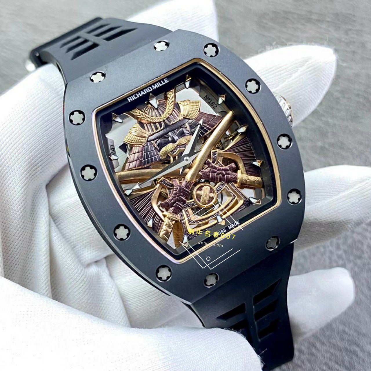 YS Factory  top  Replica Copy  RICHARD MILLE RM47黑武士一体机真 Tourbillon  Watches  / YSRM47