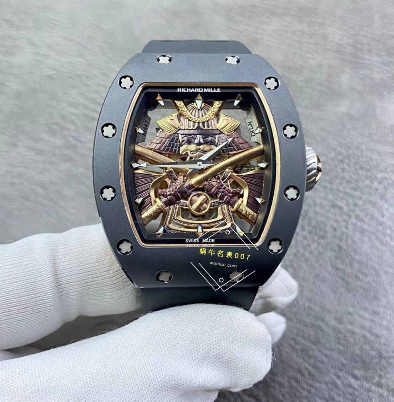 YS Factory  top  Replica Copy  RICHARD MILLE RM47黑武士一体机真 Tourbillon  Watches  / YSRM47