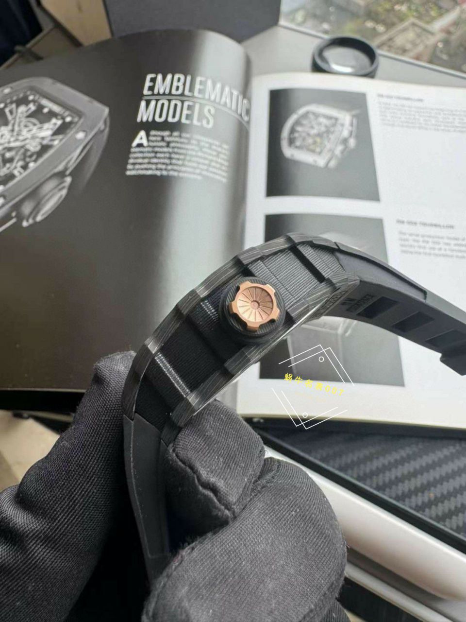 VVS新品 RICHARD MILLE 米尔 High quality 1比1 Replica Watches RM12-01 NTPT Tourbillon  wrist watches  / VVSRM1201