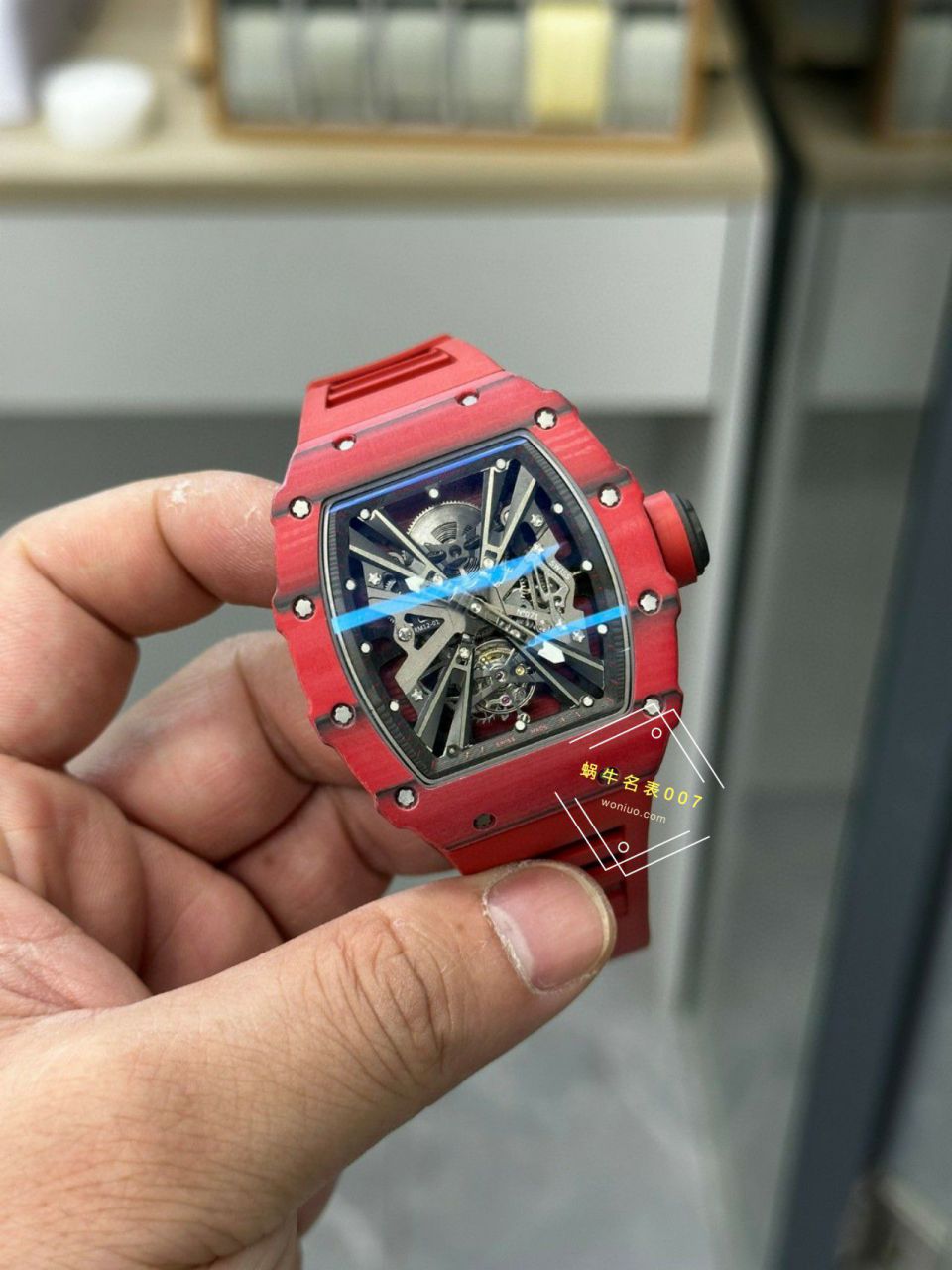 VVS新品 RICHARD MILLE 米尔 High quality 1比1 Replica Watches RM12-01 NTPT Tourbillon  wrist watches  / VVSRM1201