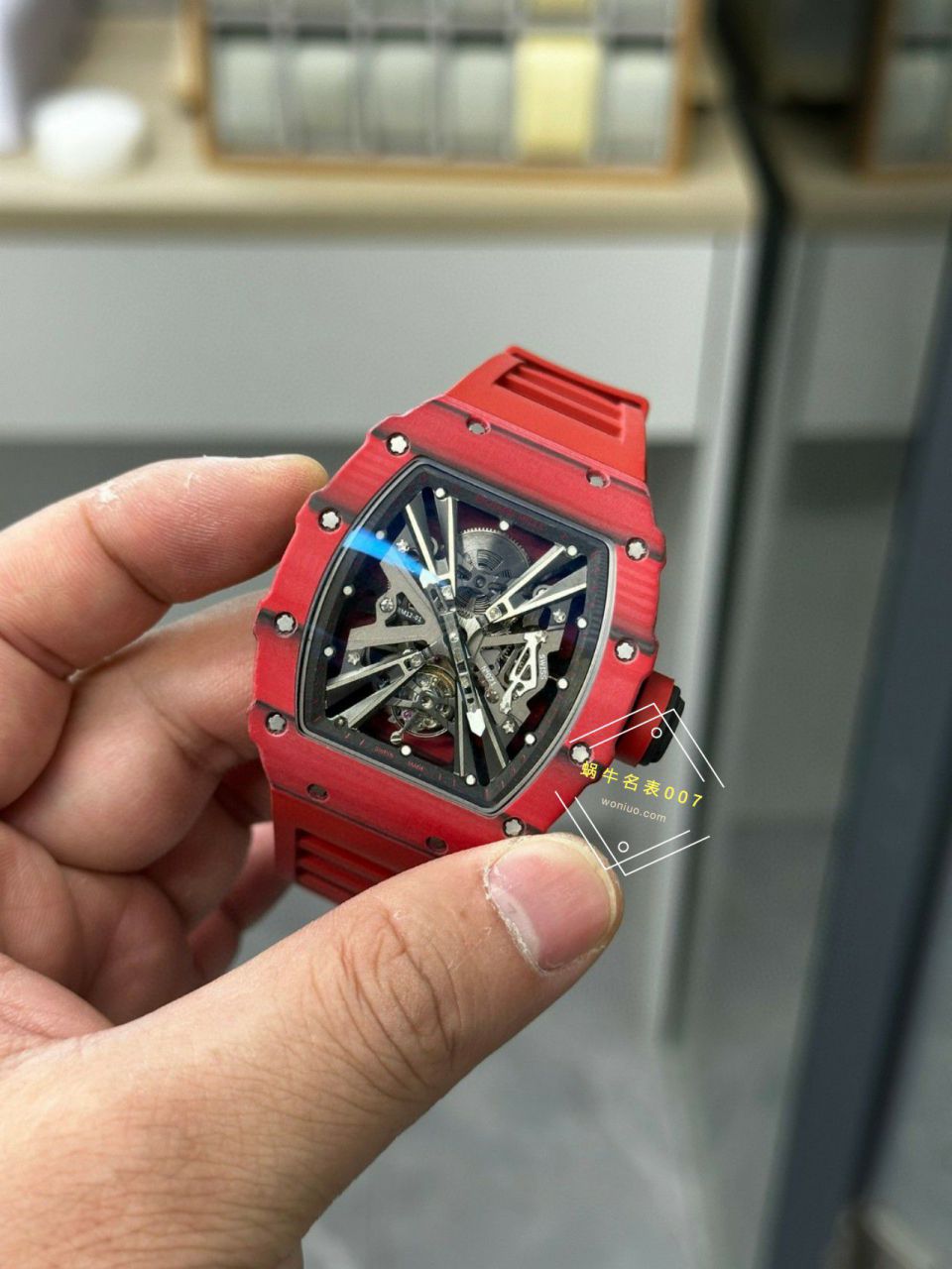 VVS新品 RICHARD MILLE 米尔 High quality 1比1 Replica Watches RM12-01 NTPT Tourbillon  wrist watches  / VVSRM1201