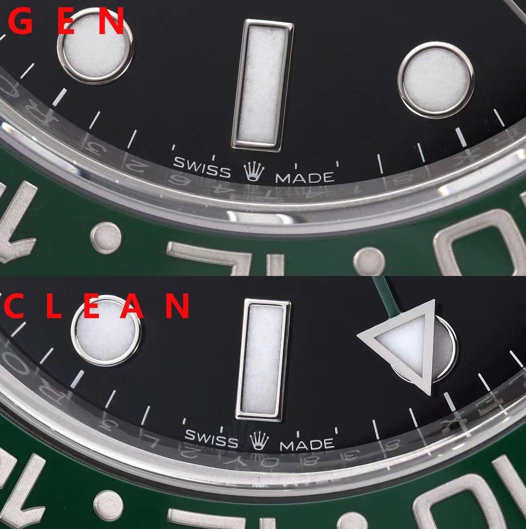 clean左撇子雪碧圈 Rolex  GMT MASTER II Perfect  Replica Copy  Watches m126720vtnr-0002  / R825