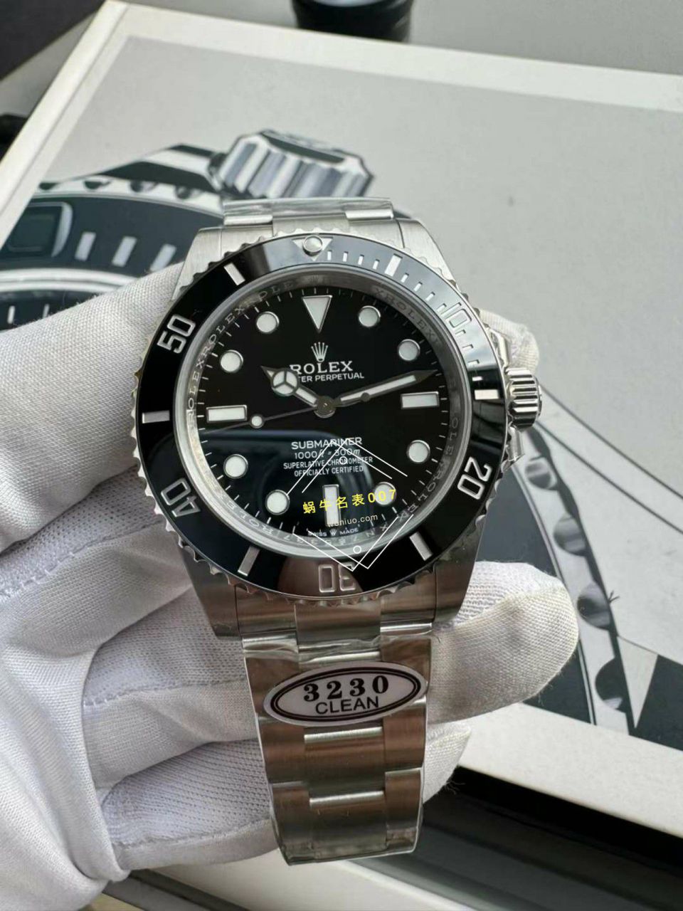 【 Video analysis 】clean Factory  Rolex  Submariner 型41mm无历水鬼m124060-0001 top  Replica Copy  Watches  / R826