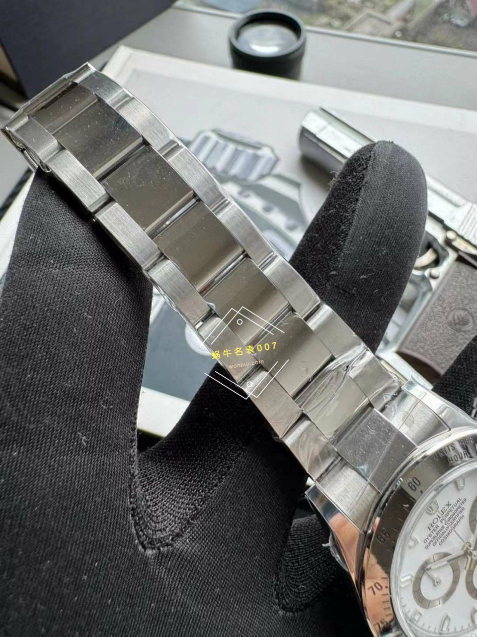 clean Factory  Rolex  Ditongna  Perfect  Replica Copy 1 Watches 16520-78590 白钢迪 / R827