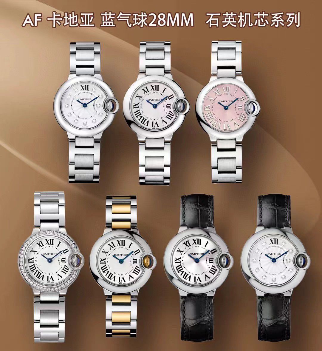 AF Cartier  系列，AF Cartier  女表系列，AF Factory  Cartier  蓝气球女表各个系列 / K339
