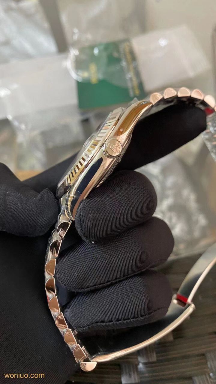 【 Video analysis 】VS top  Replica Watches  Rolex   Datejust 41MM Replica m126334-0028 wrist watches (薄荷绿) / R828