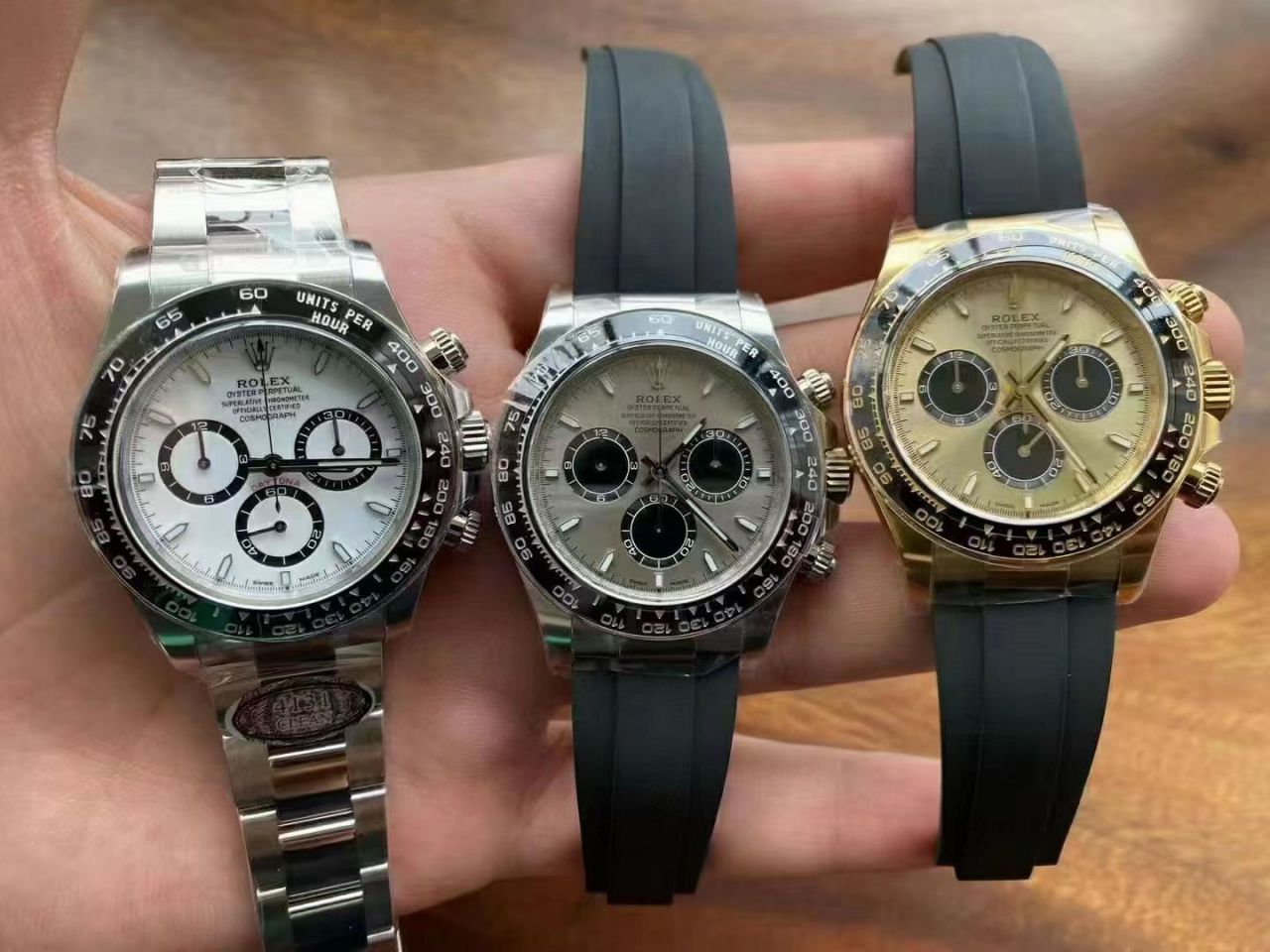 clean Rolex  Cosmograph Daytona  Ditongna  top  Replica Copy 4131水泥灰m126519ln-0006 wrist watches  / R830