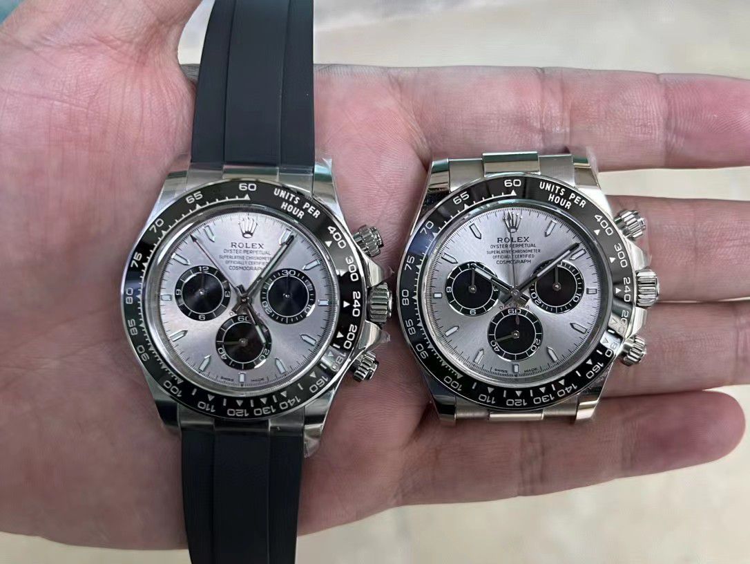 clean Rolex  Cosmograph Daytona  Ditongna  top  Replica Copy 4131水泥灰m126519ln-0006 wrist watches  / R830