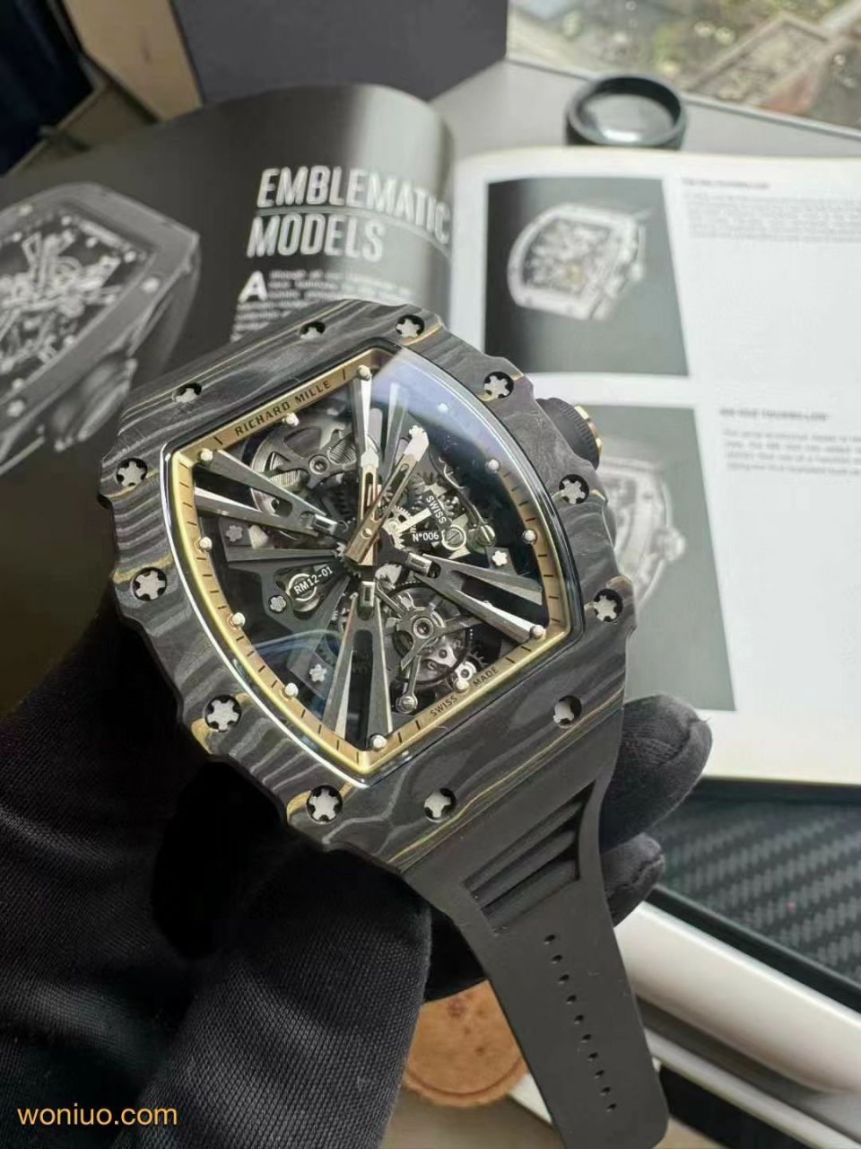  Video analysis  RICHARD MILLE  top  Replica Copy RICHARD MILLE   top  Replica RM 12-01 Watches  / RM1201AAA