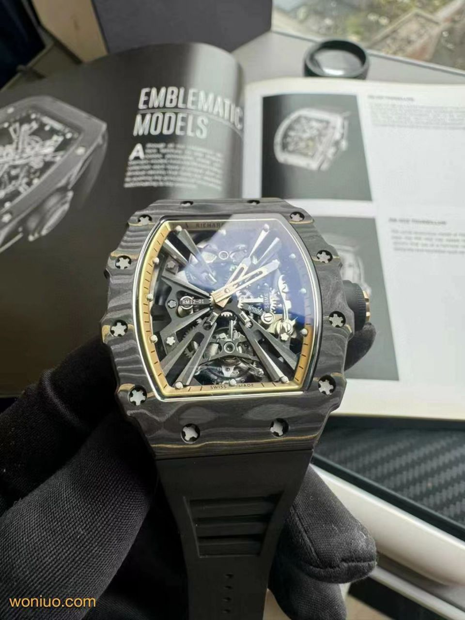  Video analysis  RICHARD MILLE  top  Replica Copy RICHARD MILLE   top  Replica RM 12-01 Watches  / RM1201AAA