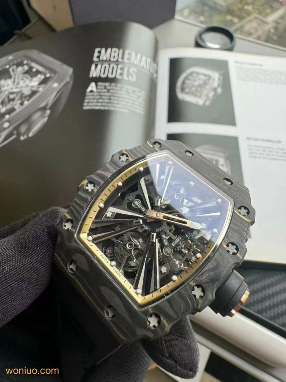 Video analysis  RICHARD MILLE  top  Replica Copy RICHARD MILLE   top  Replica RM 12-01 Watches  / RM1201AAA