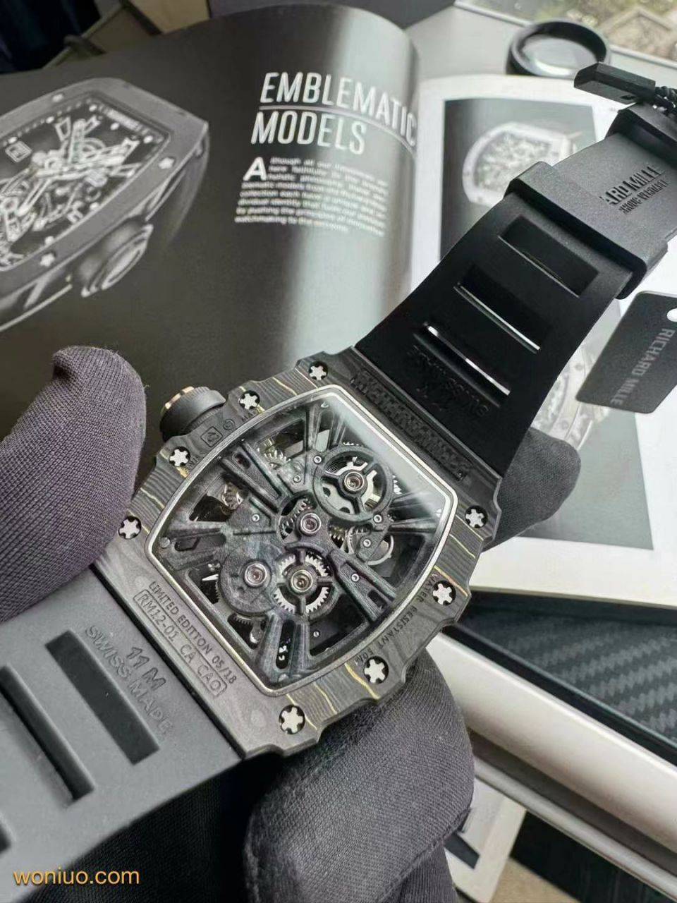  Video analysis  RICHARD MILLE  top  Replica Copy RICHARD MILLE   top  Replica RM 12-01 Watches  / RM1201AAA