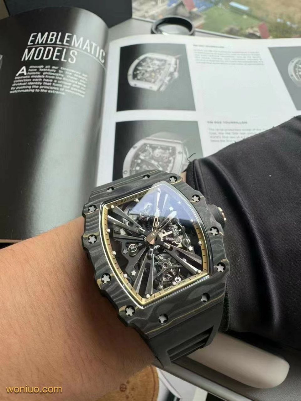  Video analysis  RICHARD MILLE  top  Replica Copy RICHARD MILLE   top  Replica RM 12-01 Watches  / RM1201AAA