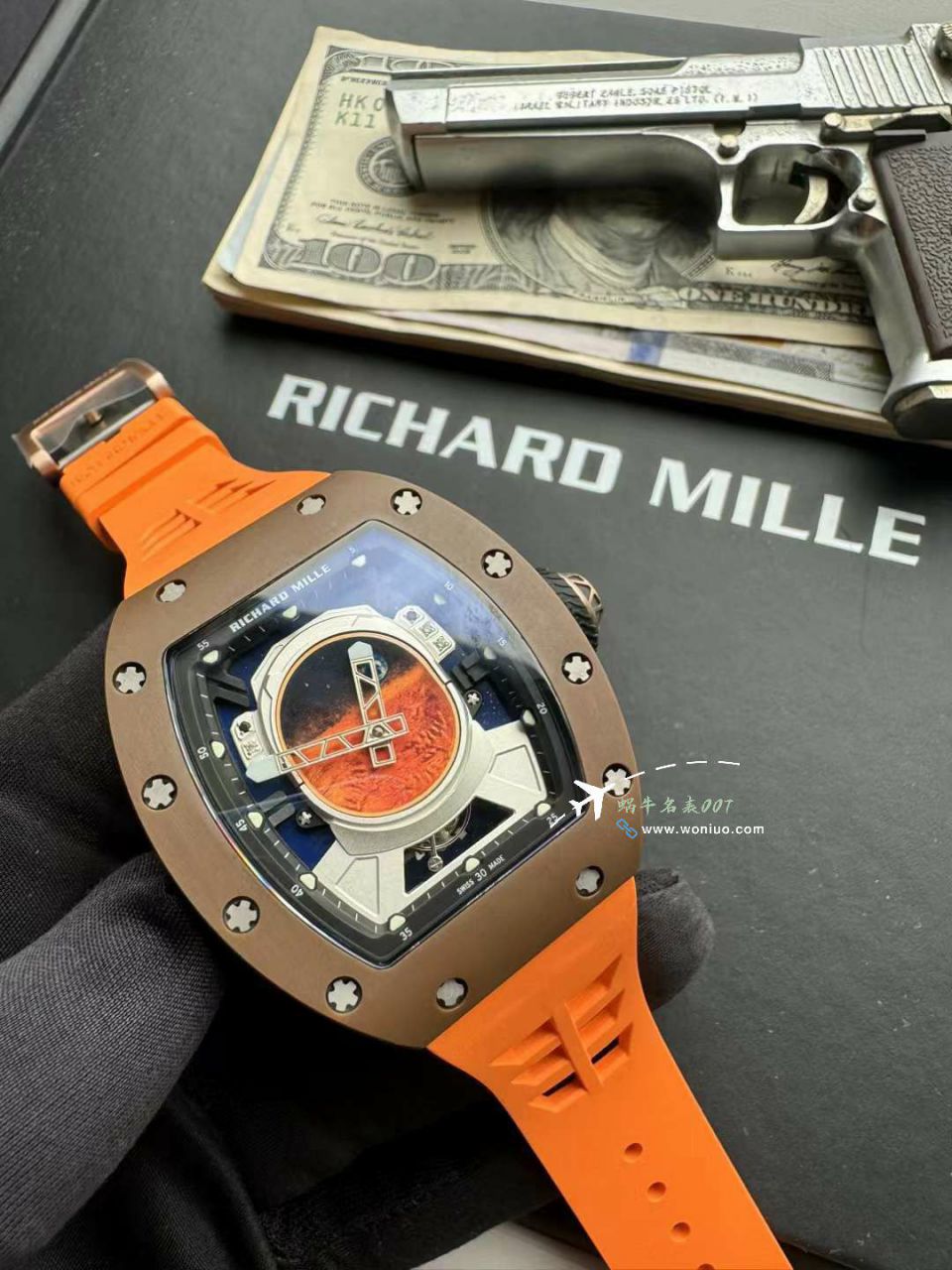 YS Factory  top  Replica Copy  Watches RICHARD MILLE理查米尔（Richard Mille）男士系列RM52-05 PHARRELL WILLIAMS  Tourbillon  wrist watches  / RM52-05