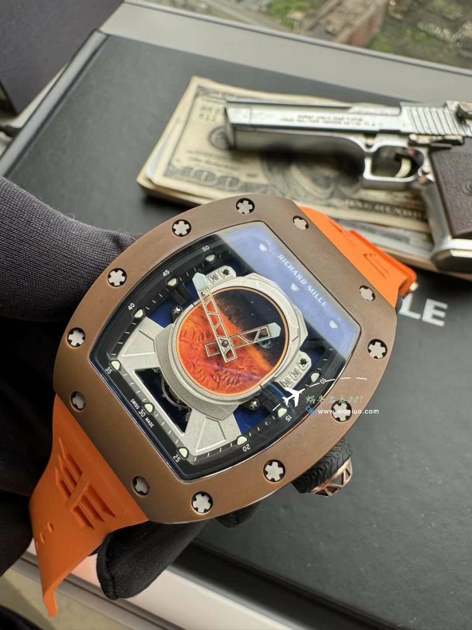 YS Factory  top  Replica Copy  Watches RICHARD MILLE理查米尔（Richard Mille）男士系列RM52-05 PHARRELL WILLIAMS  Tourbillon  wrist watches  / RM52-05