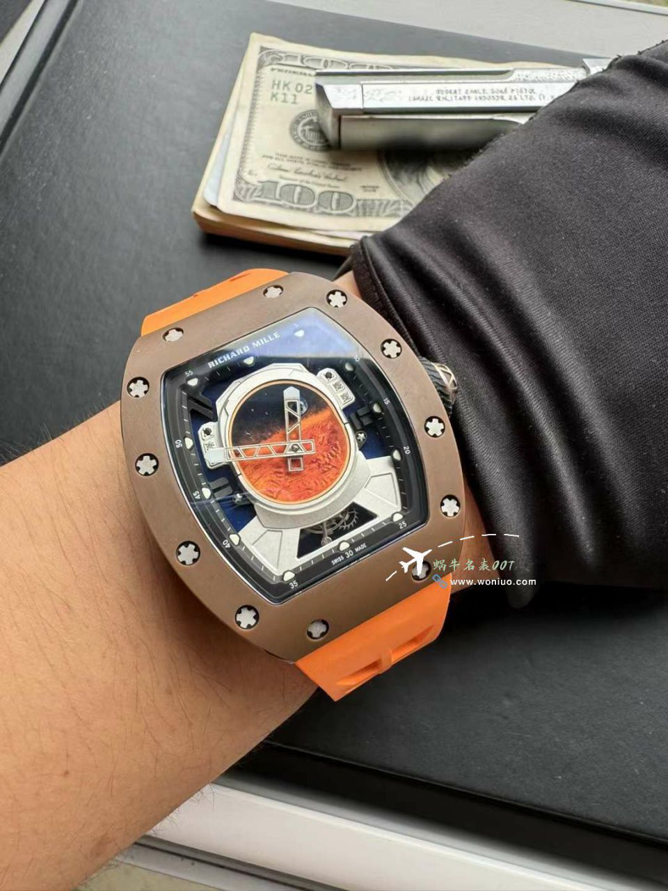 YS Factory  top  Replica Copy  Watches RICHARD MILLE理查米尔（Richard Mille）男士系列RM52-05 PHARRELL WILLIAMS  Tourbillon  wrist watches  / RM52-05