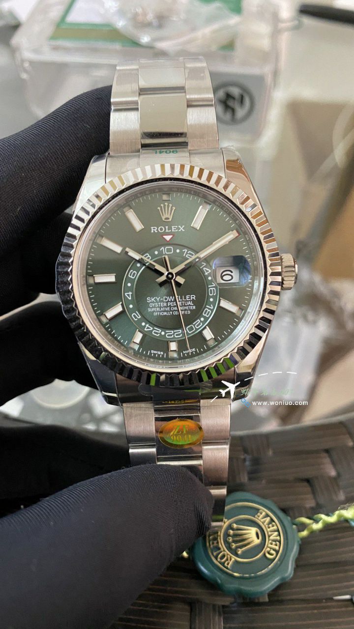 ZF Factory  Rolex 纵航者型Sky-Dweller  Replica Copy 天行者m336934-0002 wrist watches  / R836