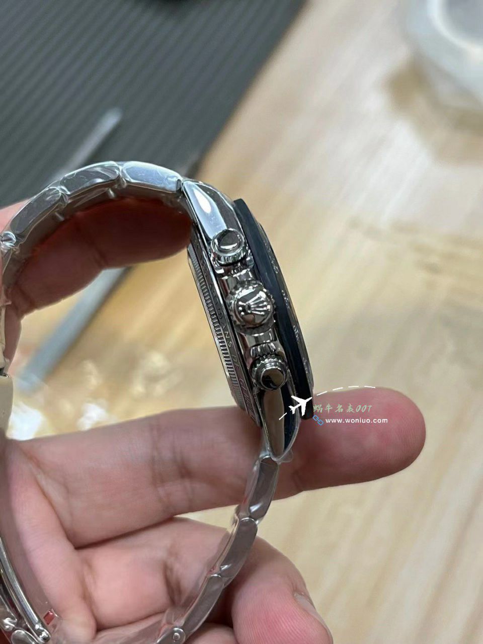 N Factory 出品 Rolex 超级限定版镂空 Ditongna 独家4130计时镂空 Movement  wrist watches  / R776