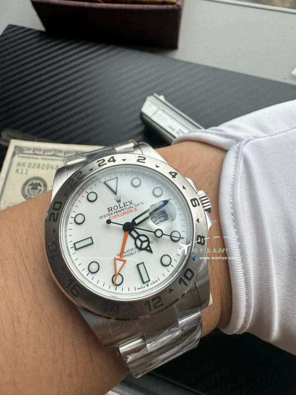  Video analysis  Rolex 探险家二代大白M226570-0001 top  Replica Copy  wrist watches  / R839