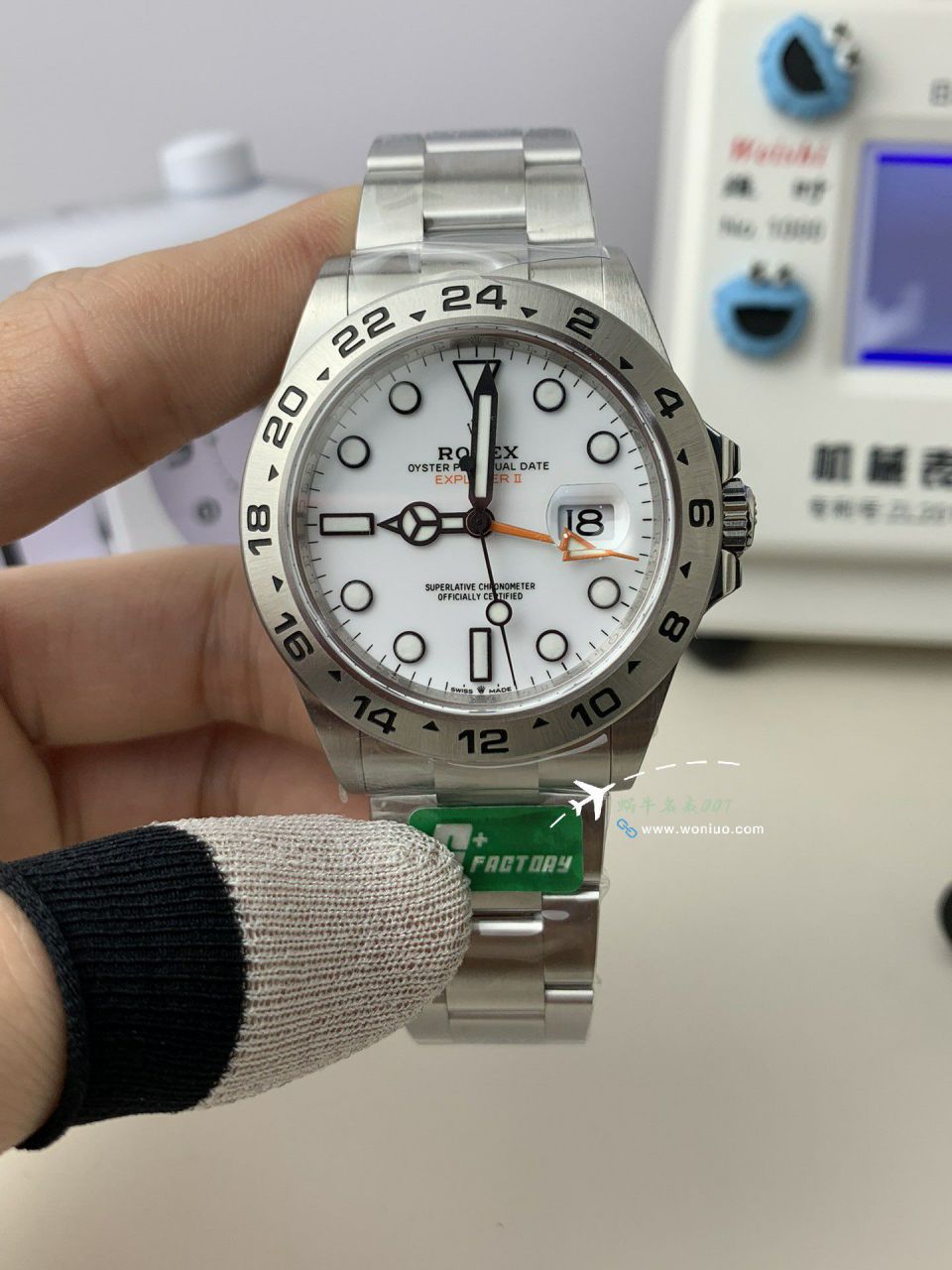  Video analysis  Rolex 探险家二代大白M226570-0001 top  Replica Copy  wrist watches  / R839