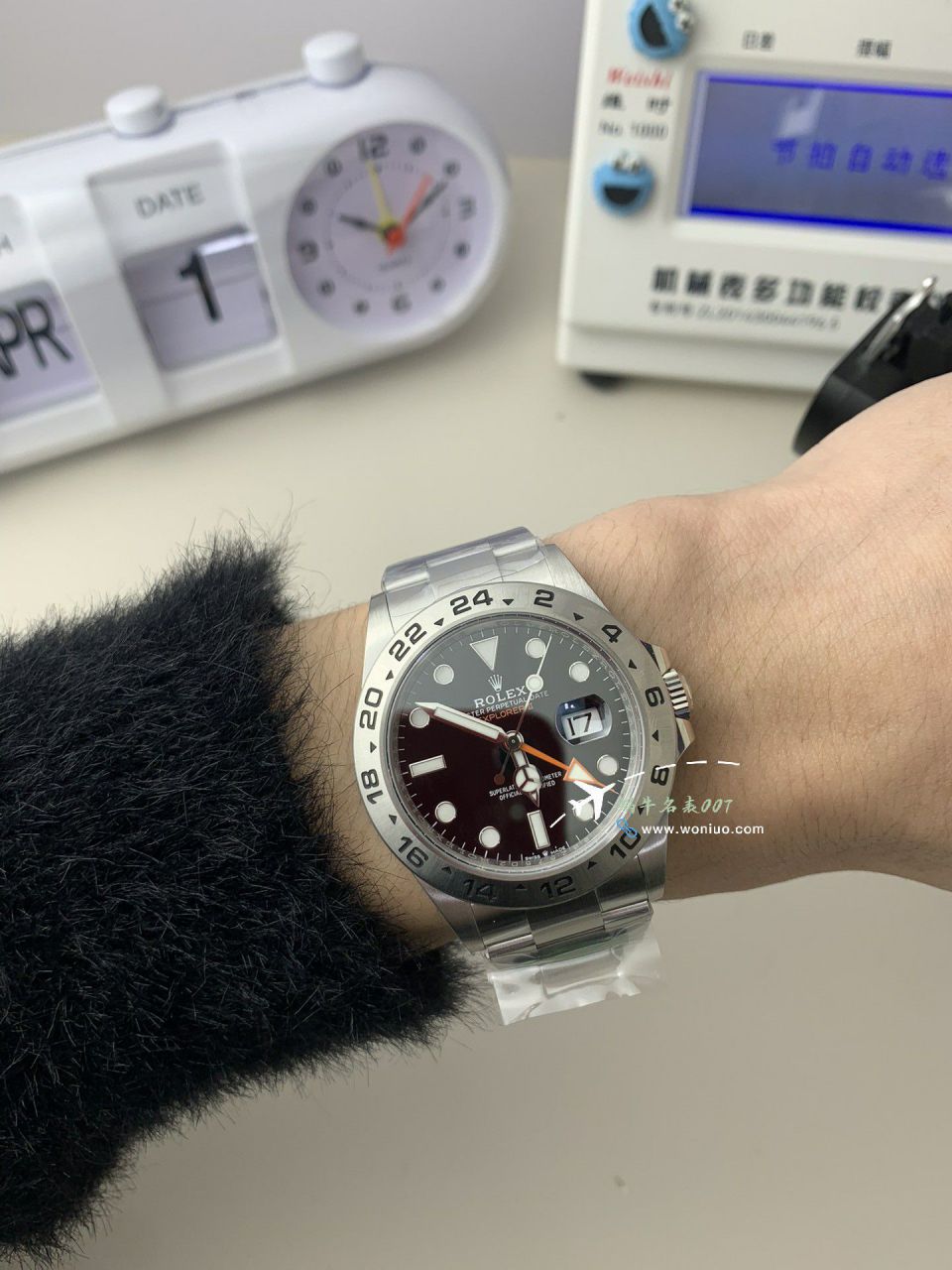  Video analysis  Rolex 探险家二代大白M226570-0001 top  Replica Copy  wrist watches  / R839