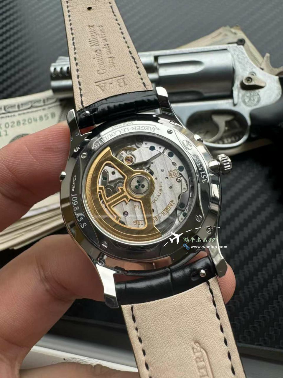  Video analysis APS Factory  Jaeger-LeCoultre 月相 top  Replica Copy 超薄月相1368480，1362511，1368471，1368430 Watches  / JJ196