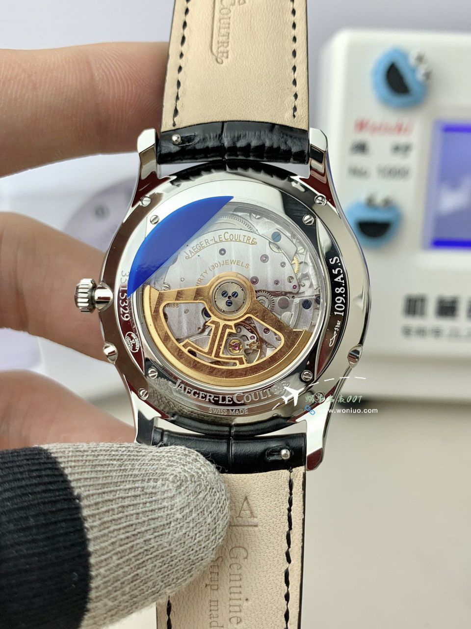  Video analysis APS Factory  Jaeger-LeCoultre 月相 top  Replica Copy 超薄月相1368480，1362511，1368471，1368430 Watches  / JJ196