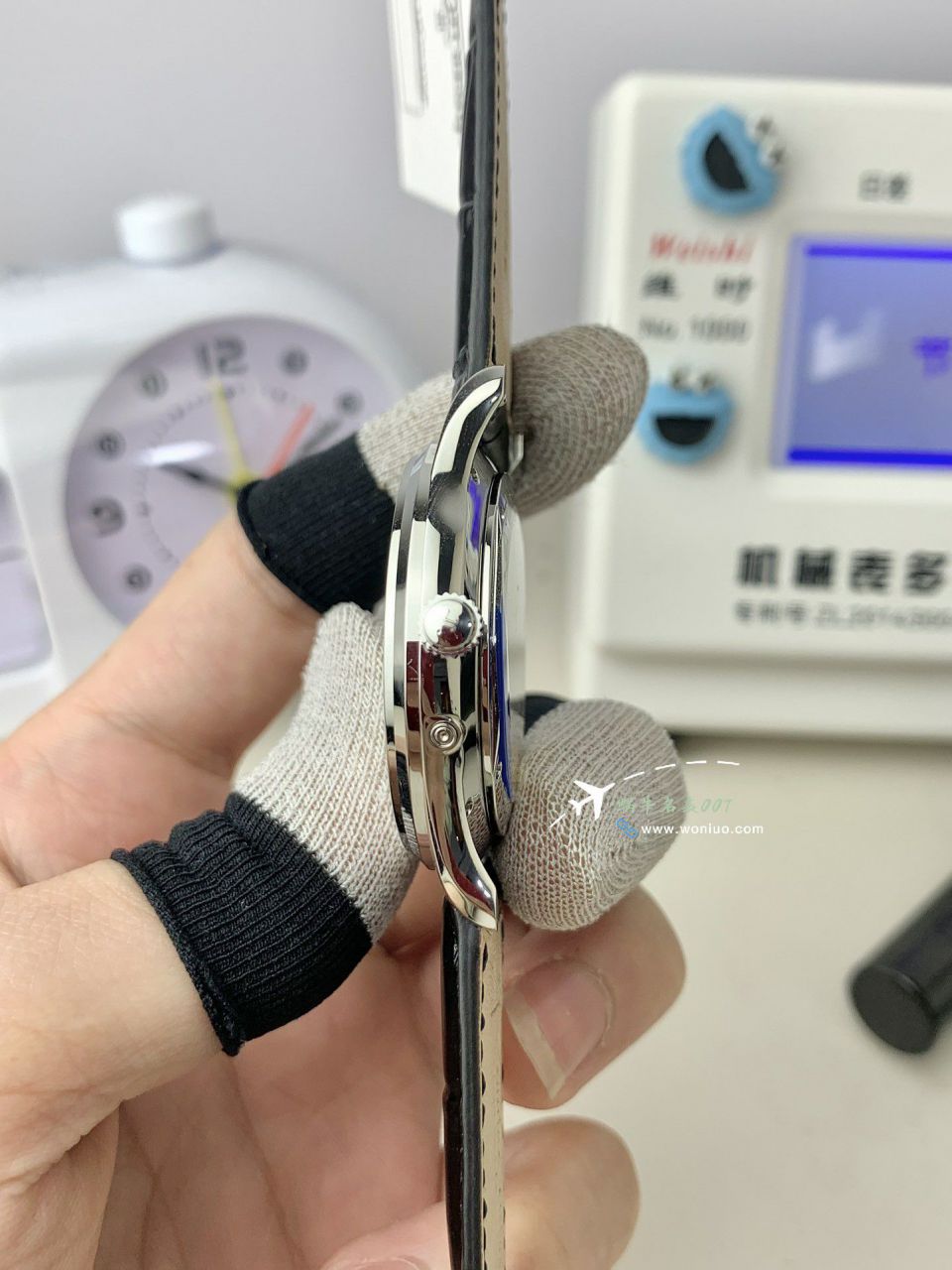  Video analysis APS Factory  Jaeger-LeCoultre 月相 top  Replica Copy 超薄月相1368480，1362511，1368471，1368430 Watches  / JJ196