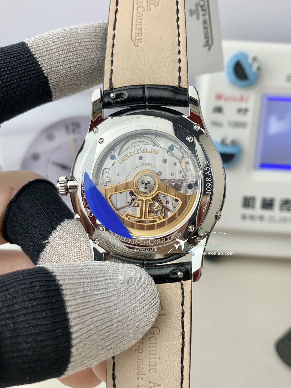  Video analysis APS Factory  Jaeger-LeCoultre 月相 top  Replica Copy 超薄月相1368480，1362511，1368471，1368430 Watches  / JJ196