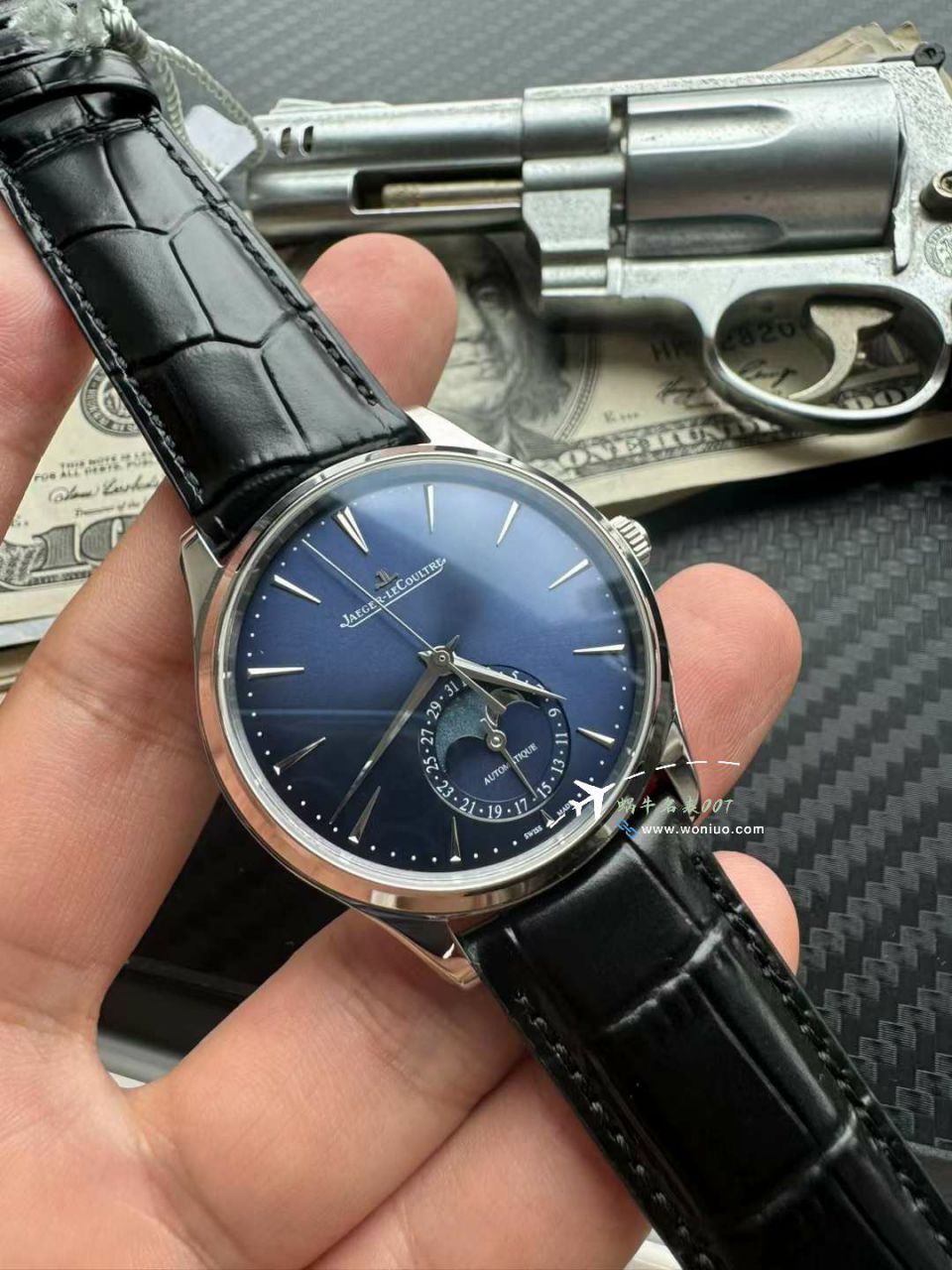 APS Jaeger-LeCoultre 月相大师系列 Perfect  Replica 1362511 wrist watches  / JJ197