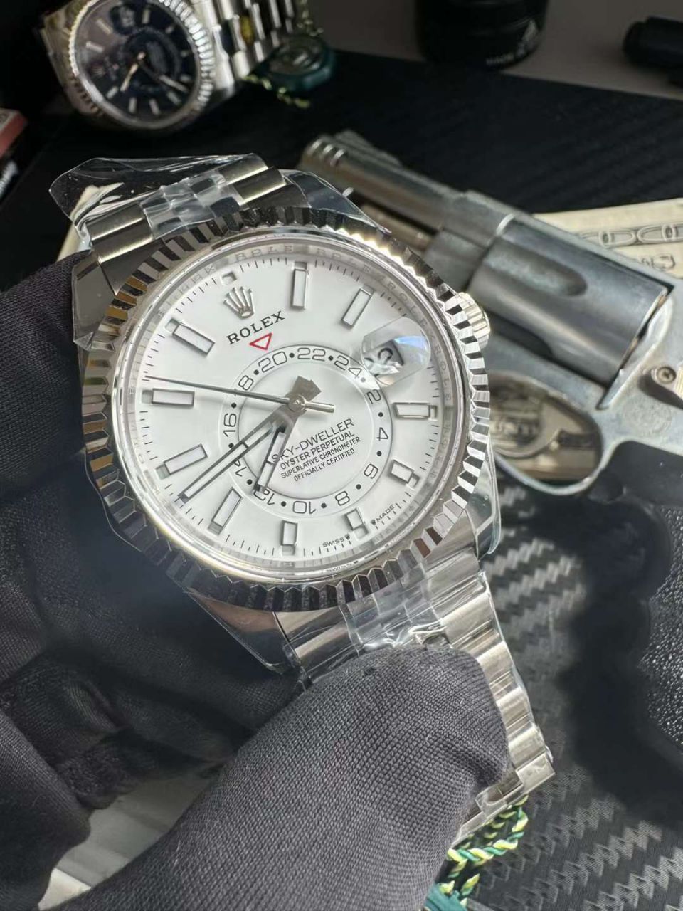 ZF Factory  Rolex 纵航者型Sky-Dweller  Replica Copy 天行者m336934-0002 wrist watches  / R836