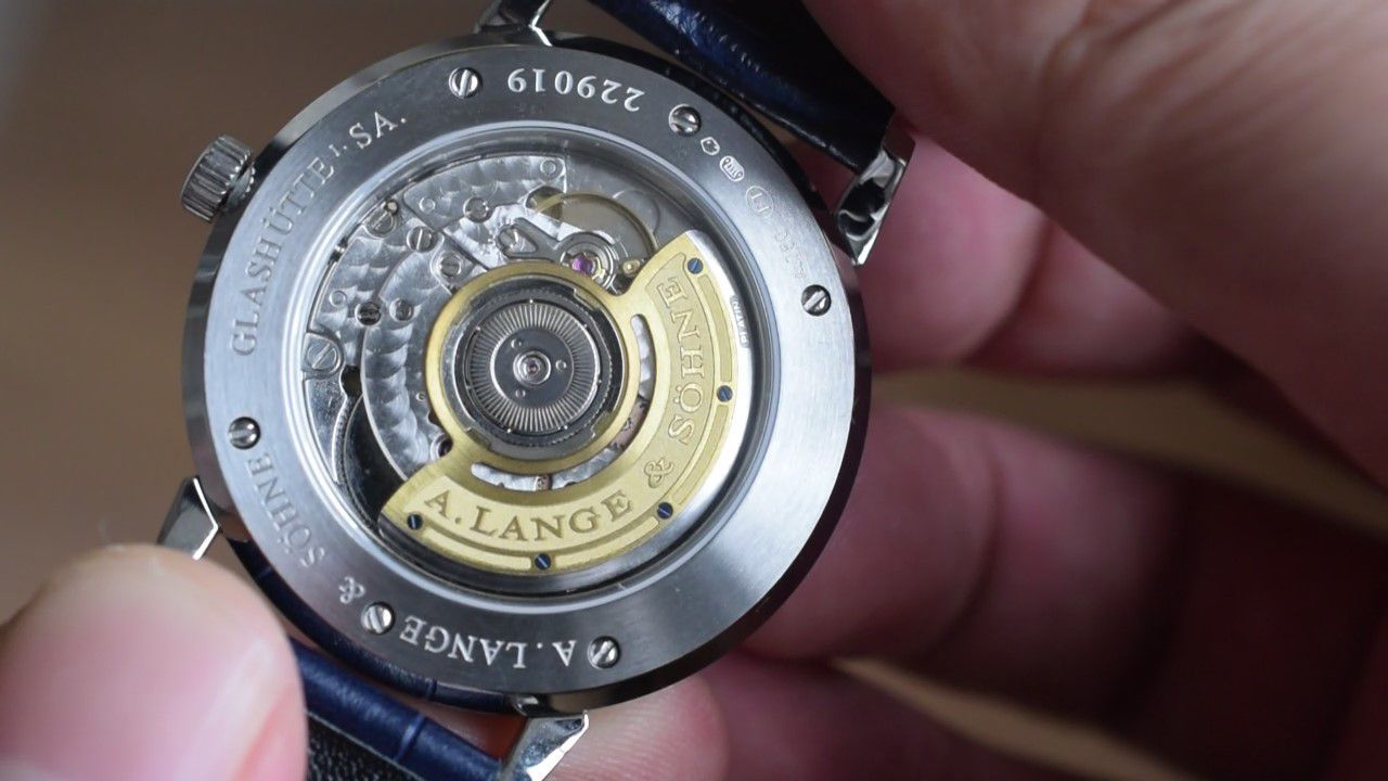  Video analysis SV Factory  Perfect  Replica 朗格 Replica 萨克森系列星空205.086 wrist watches  / LS019