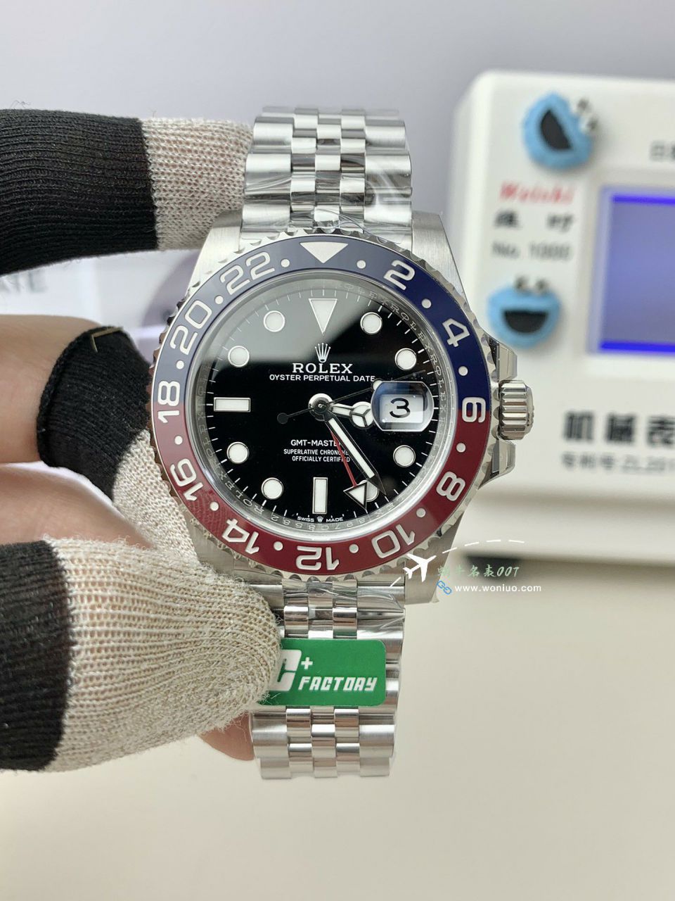  Video analysis  top  Replica C+V3 Rolex  GMT MASTER II Replica 可乐圈m126710blro-0001 wrist watches  / R856