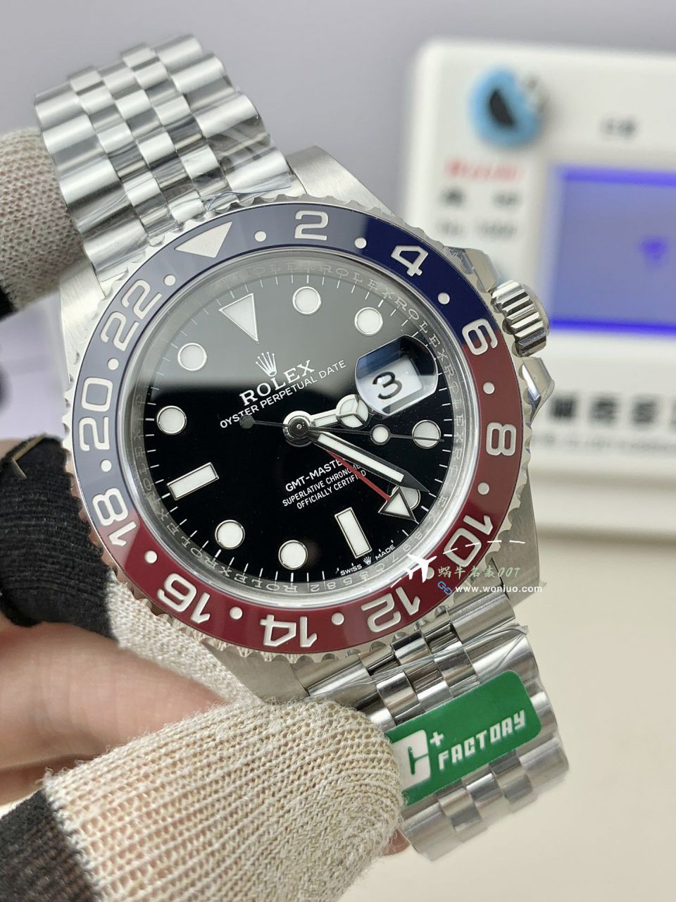  Video analysis  top  Replica C+V3 Rolex  GMT MASTER II Replica 可乐圈m126710blro-0001 wrist watches  / R856