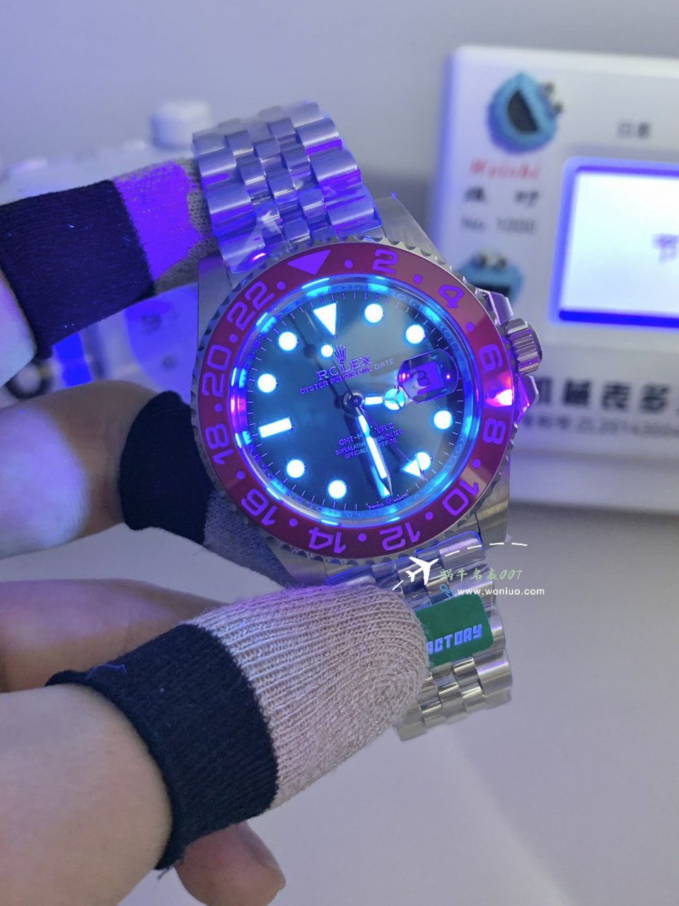  Video analysis  top  Replica C+V3 Rolex  GMT MASTER II Replica 可乐圈m126710blro-0001 wrist watches  / R856