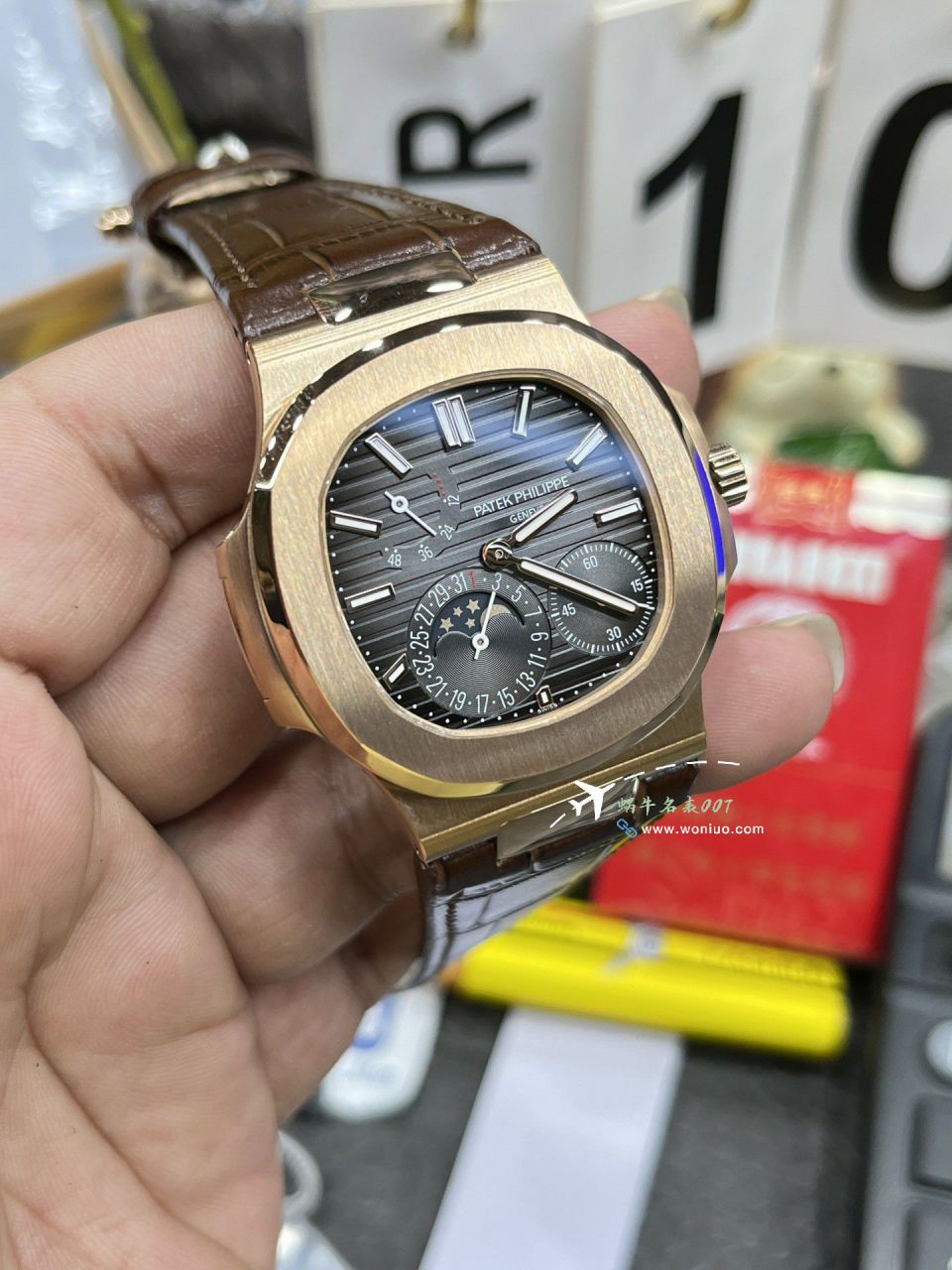PPF PATEK PHILIPPE 运动优雅 Nautilus  Perfect  Replica  Replica 5712/1R-001 wrist watches  / BD391