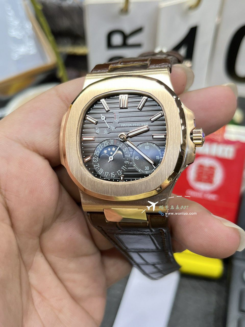 PPF PATEK PHILIPPE 运动优雅 Nautilus  Perfect  Replica  Replica 5712/1R-001 wrist watches  / BD391