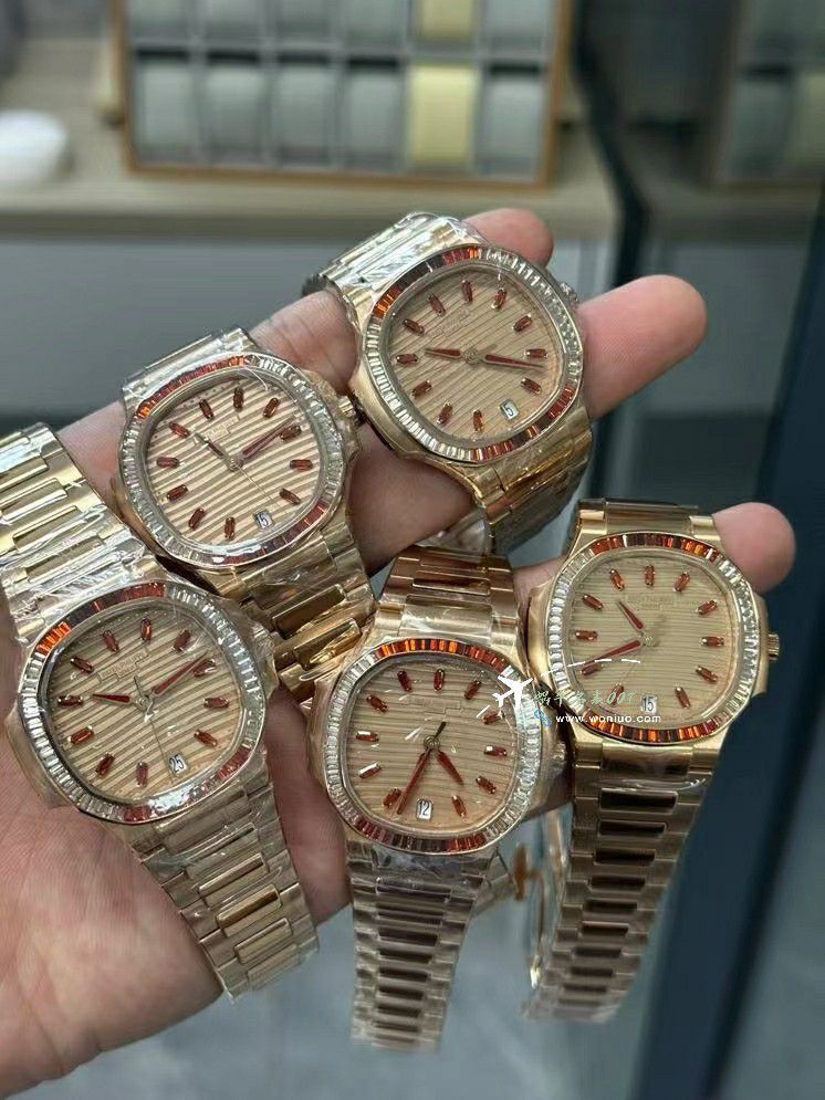 3K Factory  PATEK PHILIPPE 运动优雅 Perfect  Replica Copy  Nautilus 女表7118/1300R-001 / BD392