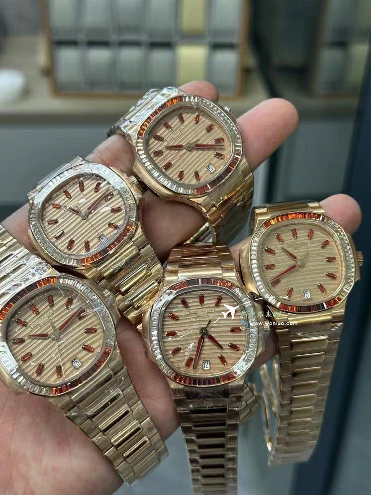 3K Factory  PATEK PHILIPPE 运动优雅 Perfect  Replica Copy  Nautilus 女表7118/1300R-001 / BD392