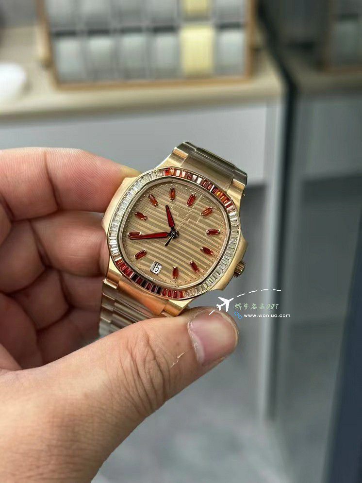 3K Factory  PATEK PHILIPPE 运动优雅 Perfect  Replica Copy  Nautilus 女表7118/1300R-001 / BD392
