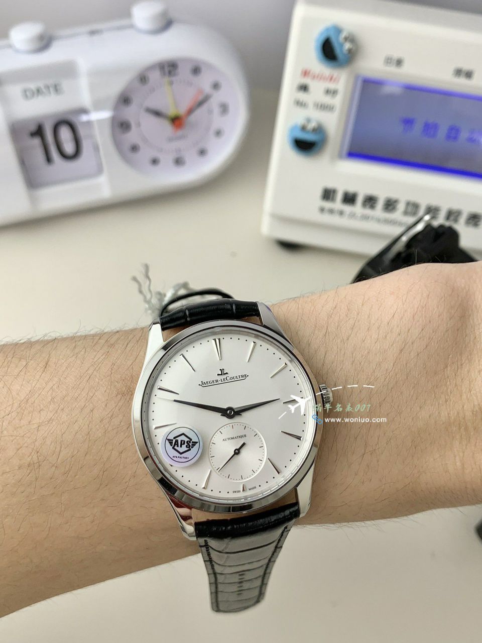 APS Jaeger-LeCoultre 大师系列 Replica Copy 两针半1212510，1218420 wrist watches  / JJ198