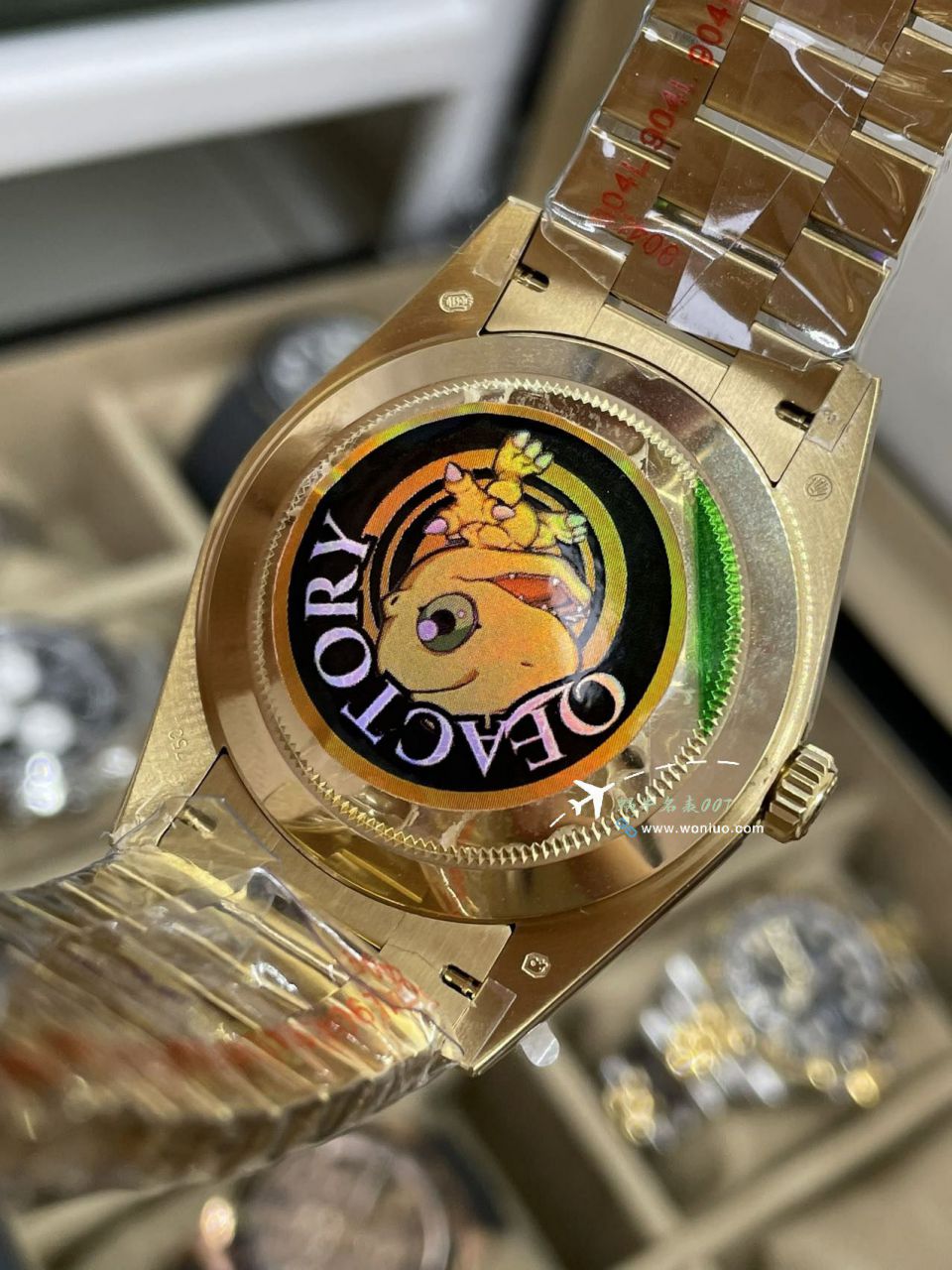 QF Rolex DD Day-Date  Adding weight 版本 Replica Copy 罗马烟熏绿m228238-0069，渐变蓝m228236-0024，渐变灰m228235-0055 / R857