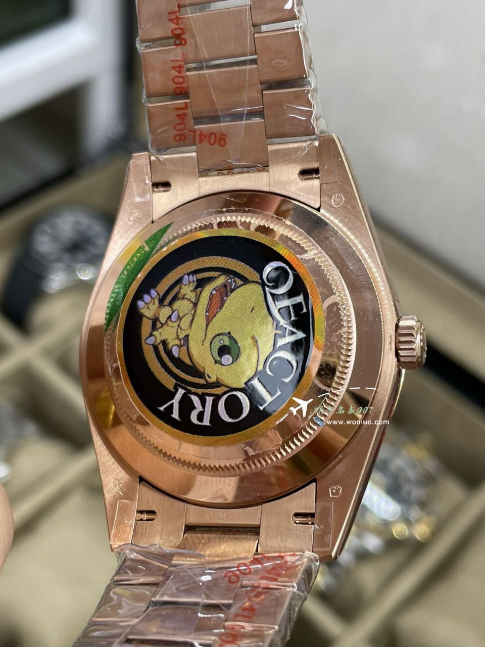 QF Rolex DD Day-Date  Adding weight 版本 Replica Copy 罗马烟熏绿m228238-0069，渐变蓝m228236-0024，渐变灰m228235-0055 / R857