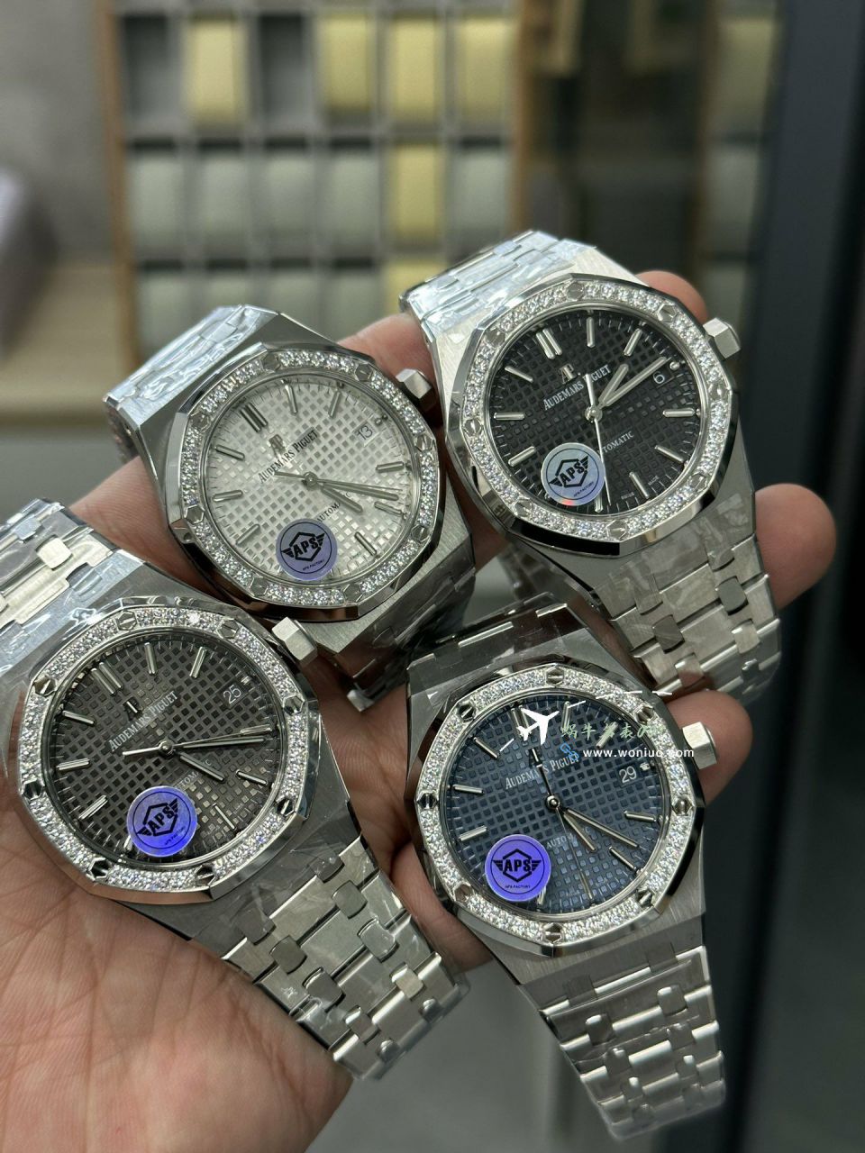 APSAudemars Piguet 皇家橡树 Replica Copy  wrist watches 15451ST.ZZ.1256ST.03，15451ST. ZZ.1256ST.01，15451ST.ZZ.D011CR.01，15451ST.ZZ.1256ST.02 / AP276