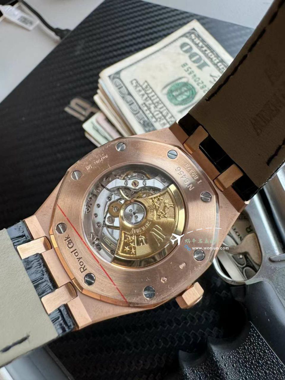  Video analysis APS Adding weight 版本Audemars Piguet 皇家橡树 Best 的 Replica Watches 15400OR.OO.D002CR.01，15400OR.OO.D088CR.01 wrist watches  / AP277