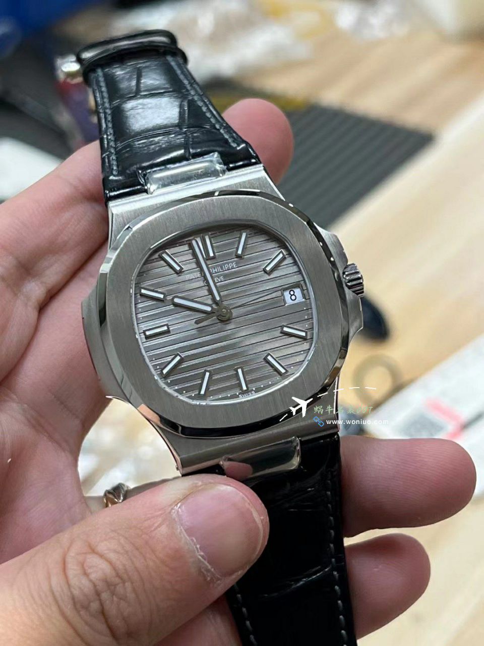  Video analysis 3K一体机 PATEK PHILIPPE 运动优雅 Nautilus  Replica Copy 5711/1A 010 wrist watches  / bd393