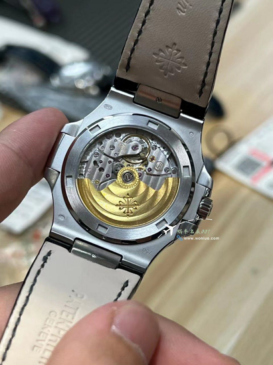  Video analysis 3K一体机 PATEK PHILIPPE 运动优雅 Nautilus  Replica Copy 5711/1A 010 wrist watches  / bd393
