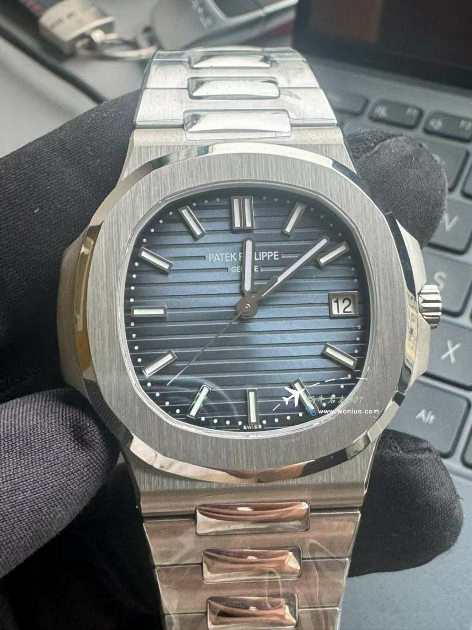 3K Factory  Nautilus 一体机 Perfect  High quality   Replica Watches  PATEK PHILIPPE 5811/1G-001 wrist watches  / BD376