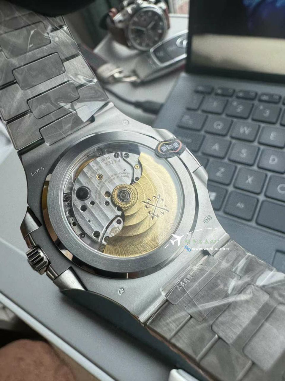 3K Factory  Nautilus 一体机 Perfect  High quality   Replica Watches  PATEK PHILIPPE 5811/1G-001 wrist watches  / BD376